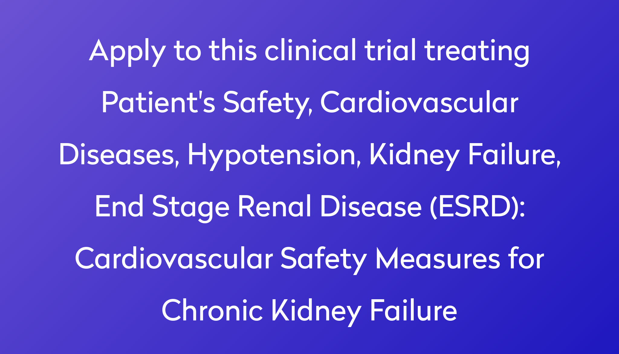 cardiovascular-safety-measures-for-chronic-kidney-failure-clinical